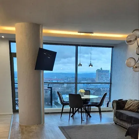 Jaukus Butas Su Miesto Panorama Centre Apartment Vilnius