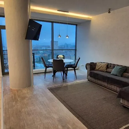 Jaukus Butas Su Miesto Panorama Centre Vilnius